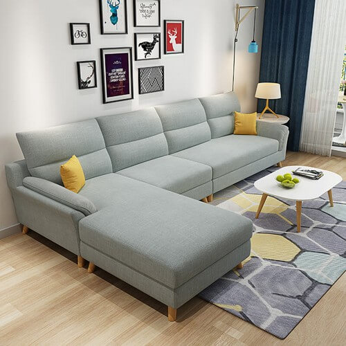 Sofa Sudut Ruang Tamu Minimalis