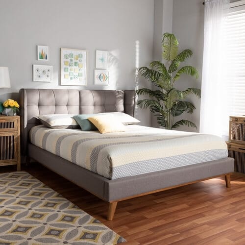 Ranjang Jok Kayu Minimalis