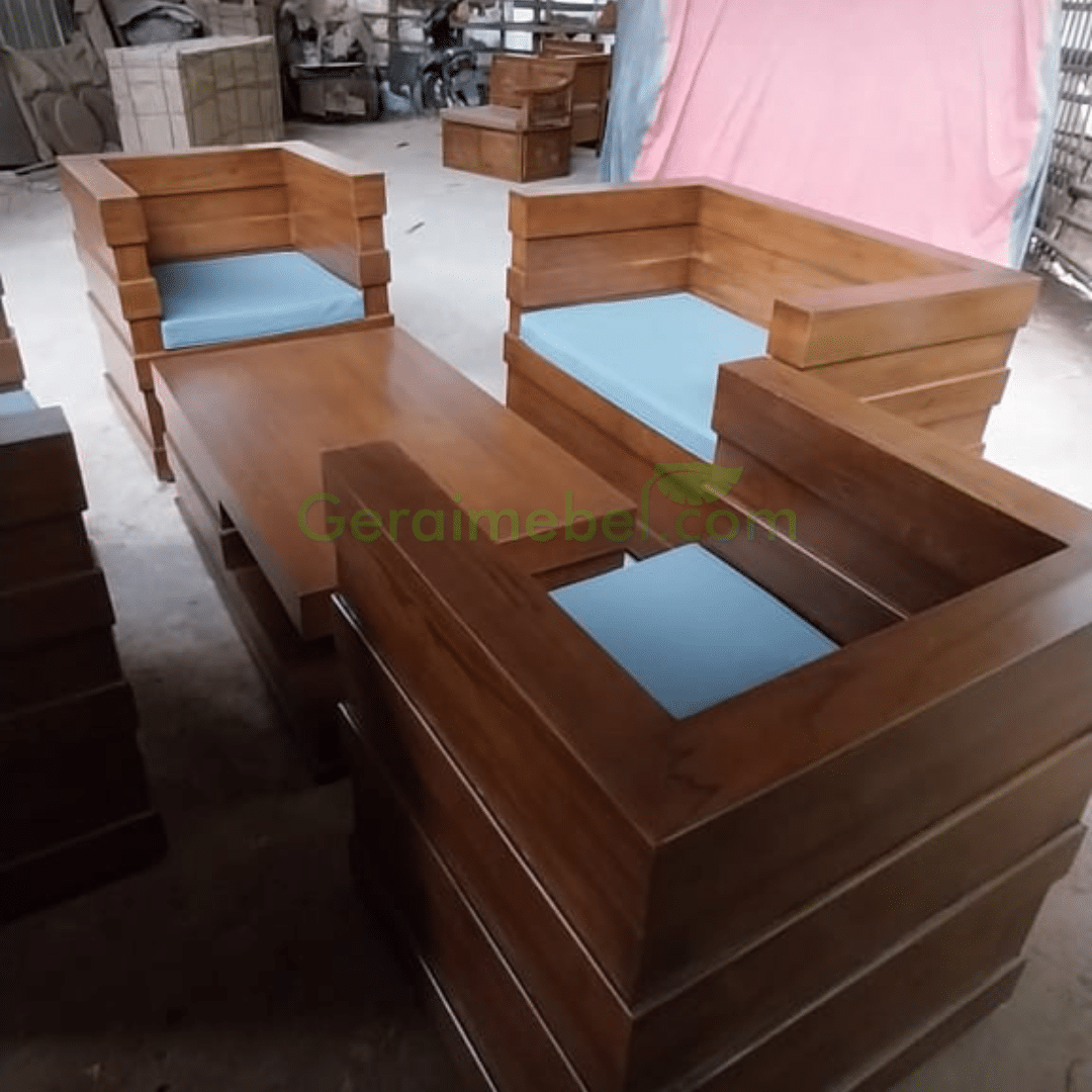 kursi tamu minimalis set