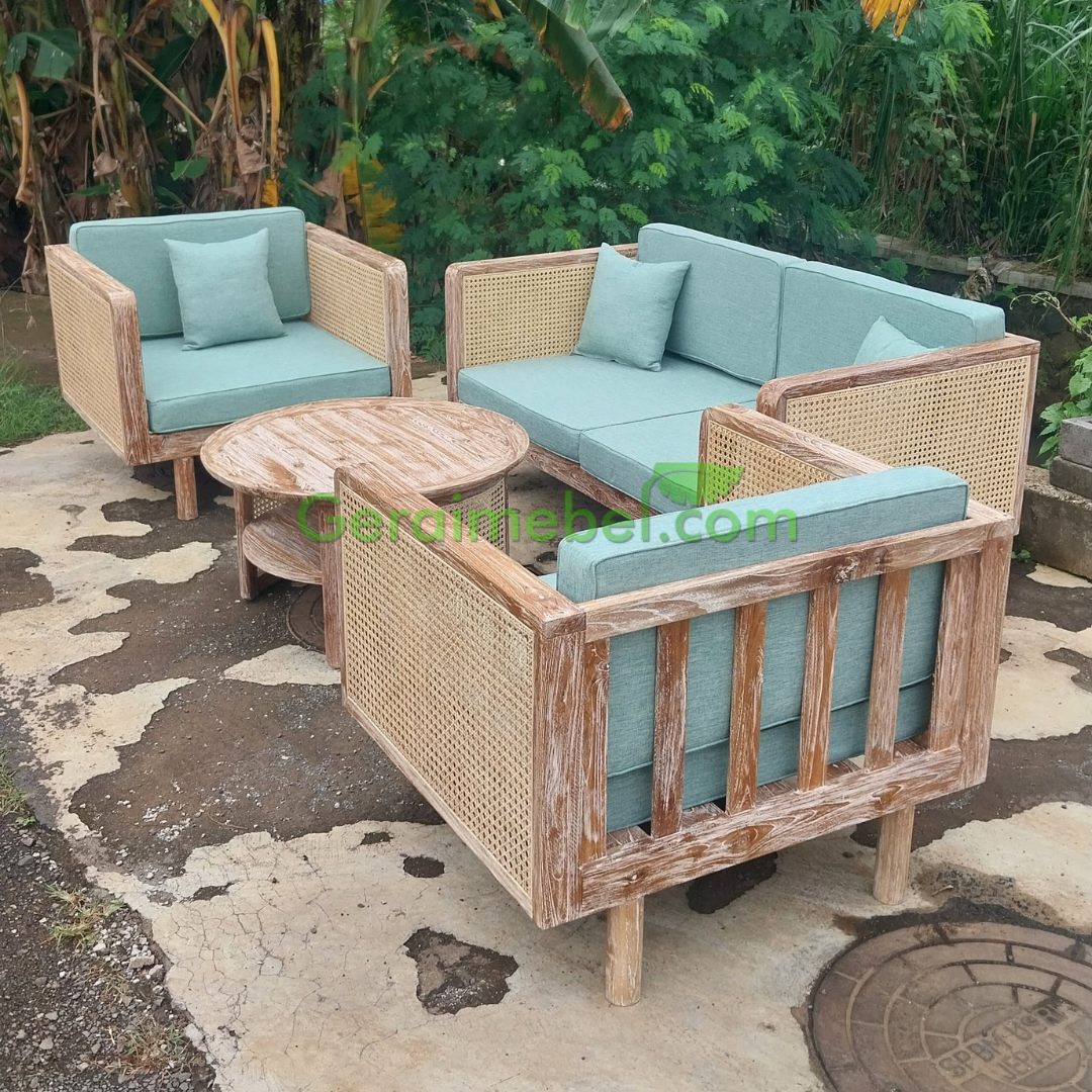 sofa rotan