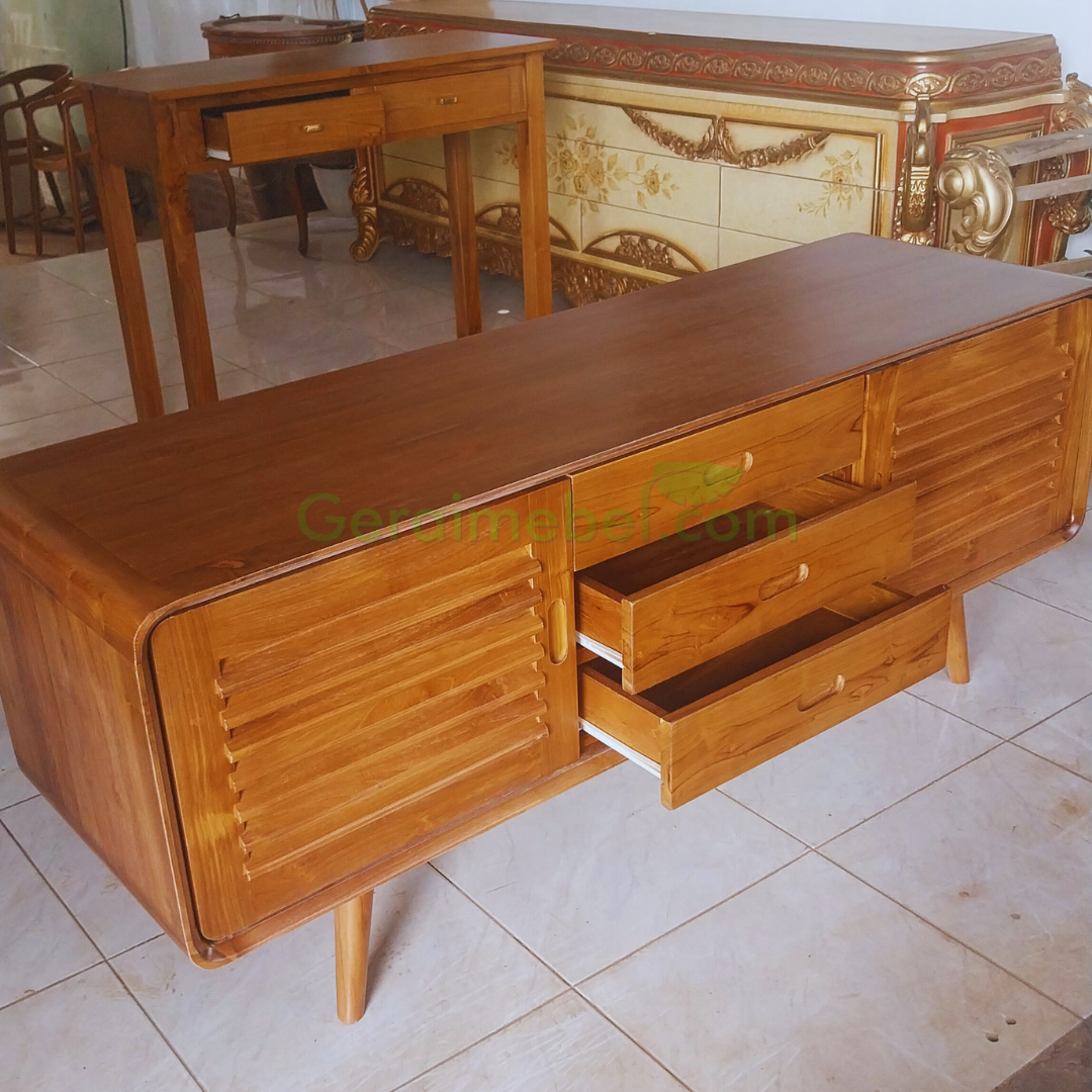 Bufet TV Retro Minimalis 150 cm